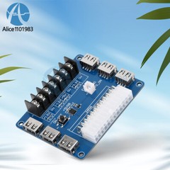 ATX Power Supply Breakout Board USB Charging Desktop Chassis Power Adapter Board