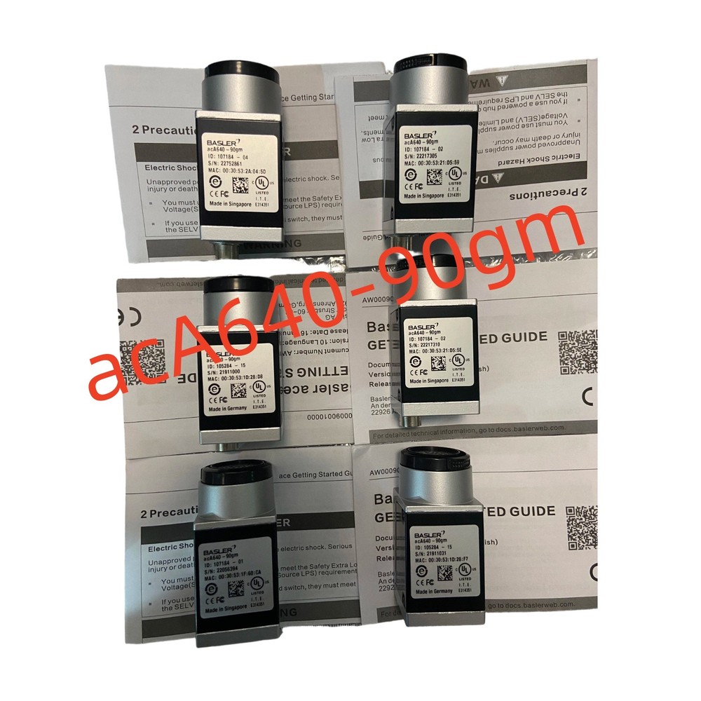 Basler acA640-90gm Brand New GigE Vision Monochrome Industrial Camera