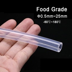 Clear Food Safe Silicone Tubing Hose Pipe Aquarium Pump Soft Tube – Milk Water