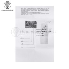 6.4V 7.4V 11.1V 12V Solar Street Light Circuit Board Solar Light Driver Control