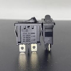 CANAL MR SERIES Micro Slim Rocker Switch 2 Pins 2 Positions 10A 250VAC
