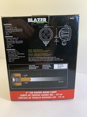Blazer International CWL510 4″ Round LED Work Light 3500 Raw Lumen 12-24V IP67