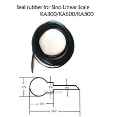 5 meter SINO linear scale rubber grating ruler rubber sealed dustproof rubber