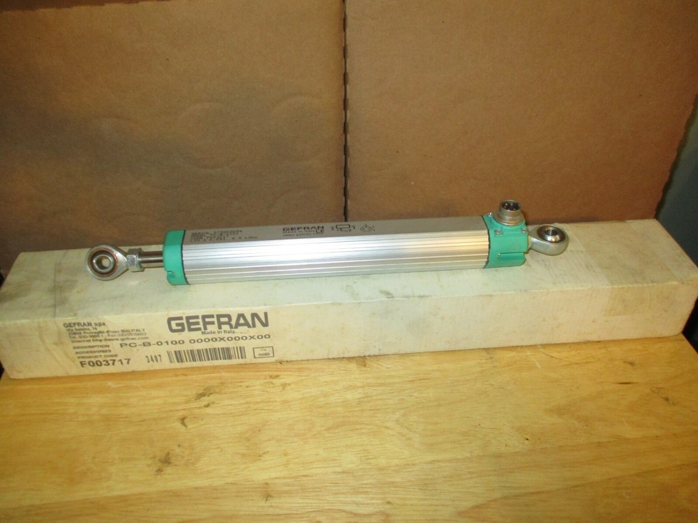 NEW GEFRAN PC-B-0100 TRANSDUCER LONG STROKE SENSOR 50-750MM STROKE F003717