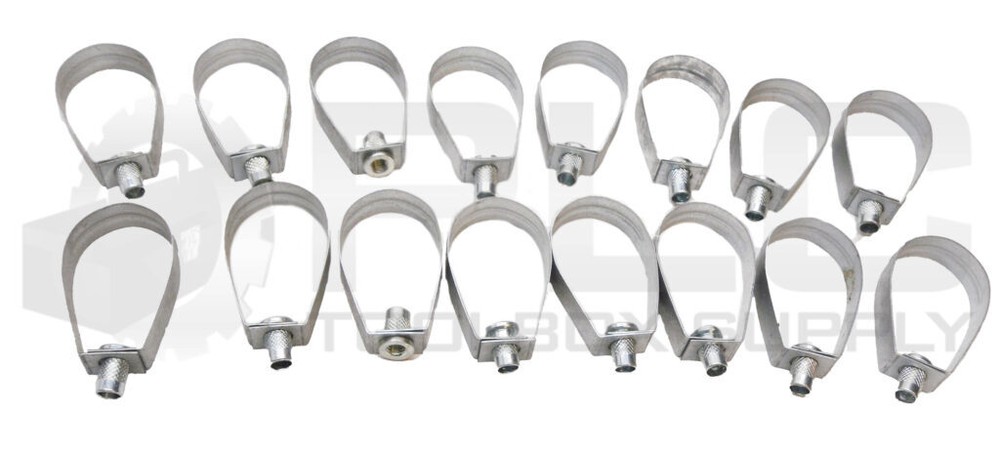 LOT OF 16 NEW IPS 1-1/2 SWIVEL LOOP HANGER 1-1/2″ *READ*