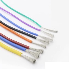 2-30 AWG UL Silicone Flexible Stranded Cable 0.08mm RC Model Wire 200℃ Colourful