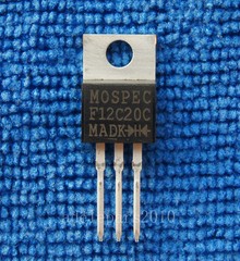 10pcs F12C20C ORIGINAL MOSPEC POWER RECTIFIERS TO-220