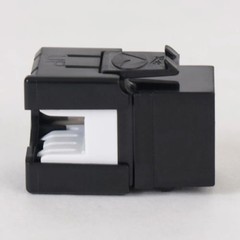 ICC CAT6A RJ45 Keystone Jack for HD Style (ic1078gabk)