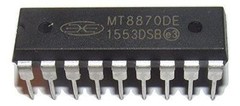 10PCS Mitel MT8870DE MT8870 – Integrated DTMF Receiver – DIP-18 New IC