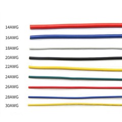 Single Core Stranded Electronic Wire 16/18/20/22/24/26/30AWG Tinned Copper Cable