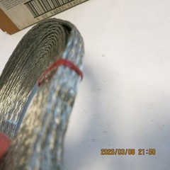 1/2″ Grounding Cable Scotch 3M Braided 11 feet long Tinned Copper