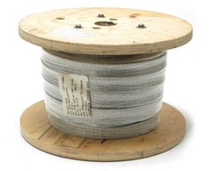 9/16″ Round Tin Plated Copper Braid Ground Strap, QQB575R30T0562, 100ft roll
