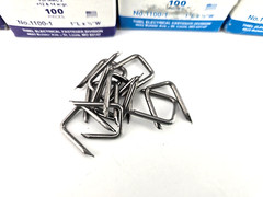 600+pcs Cable STAPLES for 2-Conductor Romex NMC2 14 & 12 Wire 1/2″x 1″