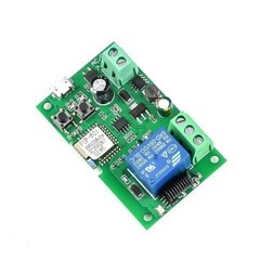 2/4PC Self-locking Sonoff WiFi Wireless Smart Switch Relay Module 7V-32V US