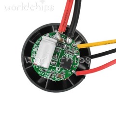 DC9V12V24V 100000RPM BLDC 3-Phase Ultra High Speed Brushless Motor w/ Driver Fan