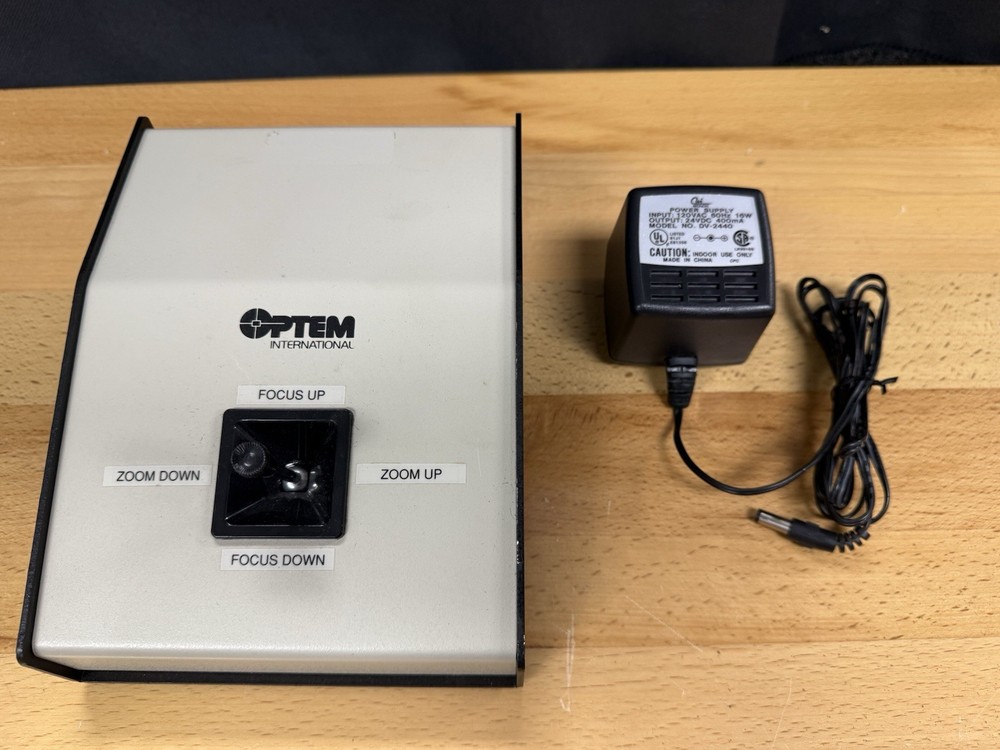 Optem International 4 Axis Joystick Microscope Controller w/ PSU Cable