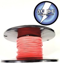 AUTOMOTIVE WIRE 10 AWG HIGH TEMP GXL WIRE RED 100 FT ON A SPOOL MADE IN U.S.A