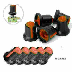 5PCS Dia 6mm Potentiometer Switch Knob Cap Hole Volume Control Rotary Knob Cap