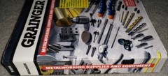 GRAINGER 1995 #386, 1996 Metalwork Supplies, 2000-1 #391 Catalogs, used