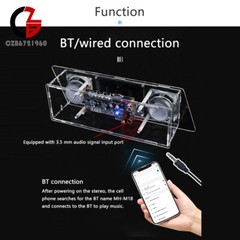 DIY Bluetooth Speaker Kit LED Music Spectrum Electronic Soldering Electronic Kit