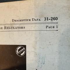 Westinghouse Silverstat Voltage Regulators Manual Data 31-260 1940; 1944 Reprint