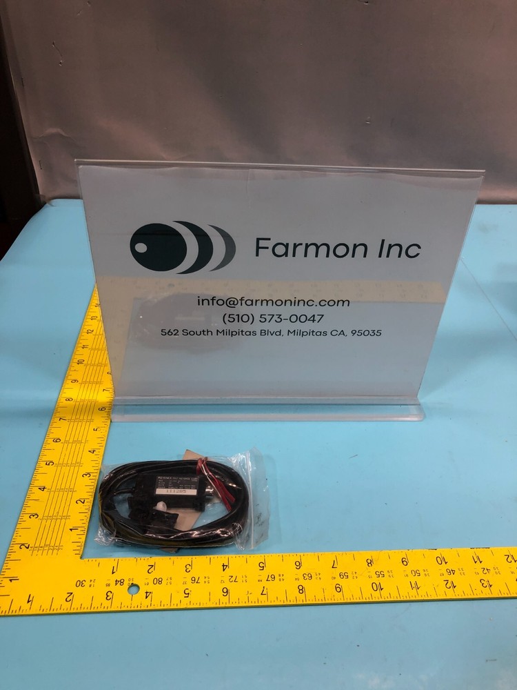 KEYENCE FS2-60 SENSOR LEVEL AMP WATER TRACK, 190406