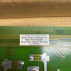 SIEMENS 6RB2025-0FA01 / 6RB20250FA01 6RB2025-0FA01-702.9050.01