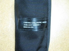 THALES COMM. CARRY CASE ACC.# 1600495-1 NSN: 5895-01-487-1158 AN/PRC-148(V)(C)