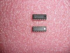 DG211CJ ANALOG SWITCH 16 PIN DIP HARRIS (LOT OF 2)