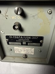 NIXIE TUBE USM‑207A Electronic Counter Readout–Military Signal Converter