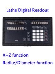 Lathe DRO 2 Axis Digital Readout and Slim Linear Scal Long Optical Encoder