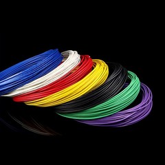 UL3266 Flexible Cable Wire Tinned Copper Core PE Insulated Shell 28AWG to 16 AWG