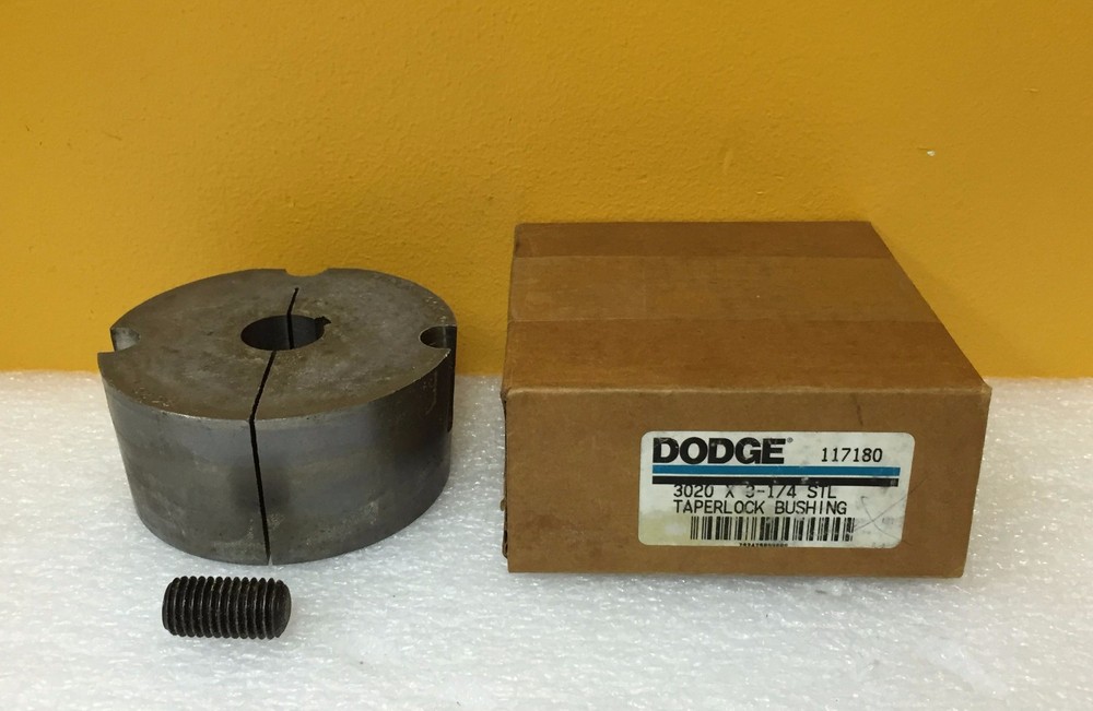 Dodge 117180 (3020 X 3-1/4-STL) 3 1/4″ Bore Dia., Taper Lock Bushing, New in Box