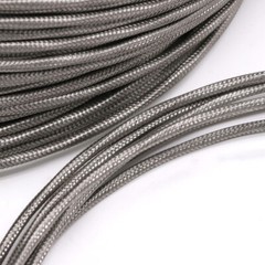 PT100 3Core Glass Fiber Shielded Cable Compensation Wire Silver Plated 3*7*0.2mm