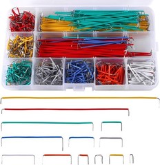 840 Piece Breadboard Jumper Wire Kit 14 Lengths for Prototyping Electronics