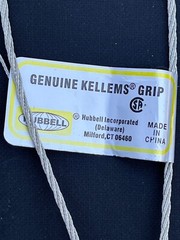 HUBBELL WIRING DEVICE-KELLEMS 02202013 Cable Support Grip,Single,Lace Closing 6D