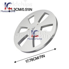 7 Inch Empty Reel 6 Hole Open Reel Sound Tape Reel Opening Machine Part New
