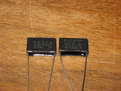 .047uf 275volt AC X2 Safety capacitor, qty of 2, new