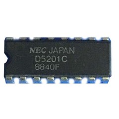 5 PCS UPD5201C DIP-16 UPD5201 D5201C 5-A H-Bridge for DC-Motor Applications