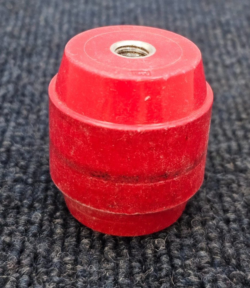 (QTY 3) MBI Mar-Bal Electrical High Voltage Standoff Insulator 1-5/8″ x 1-3/4″