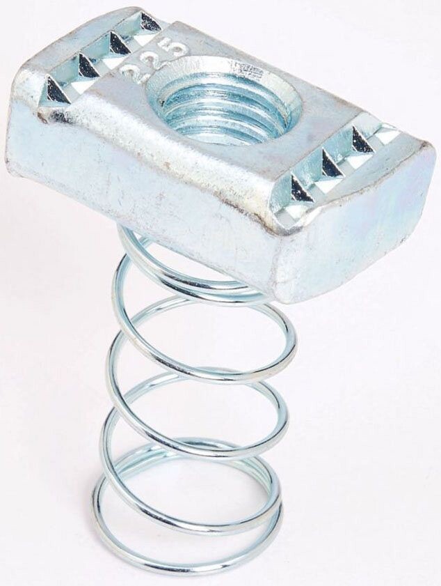 B-Line N223-SS6, 5/16″, 316 Stainless Steel, Channel Nut with Spring, 1 pc