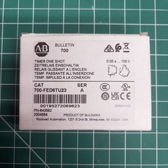 700-FED6TU23 Timing Relay 1CO One-Shot 0.05s-100h 24-240VAC/DC New