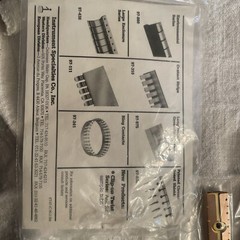INSTRUMENT SPECIALTIES CO. Lot Of Beryllium Copper Strips