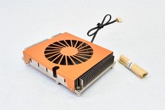 Congatec 045930 Cooling Heatsink 12V Fan Heat Pipes for conga‑TS170/CSA‑HP‑B