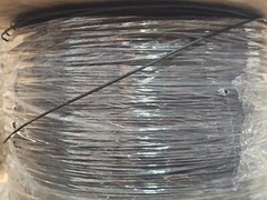 6000ftPrimary Wire FLR2X-1.0-A-BLK-19 Spool Black 1.0mm2 19BC FLR2X Type A XLPE