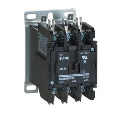 Eaton C25DND330A 30A Contactor, 110-120V, 50/60Hz, 3-Pole