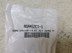 Adams Survivor ASA452CI-1 Survivor 1/8 2N/O INCAND #1 Push Button ASA452CI1 New