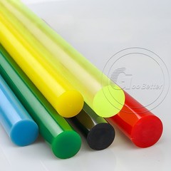 PU Polyurethane Solid Round Rod Bar Stick Ø 3mm-100mm Elastic Buffer 75A-80A