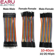 10/40PIN Cable Dupont Line 10cm 20cm 30cm Male to Male Female to Female Male to