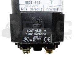 NEW ALLEN BRADLEY 800T-P16 /T PILOT LIGHT W/ 800T-N326 /A COIL 50/60HZ *READ*
